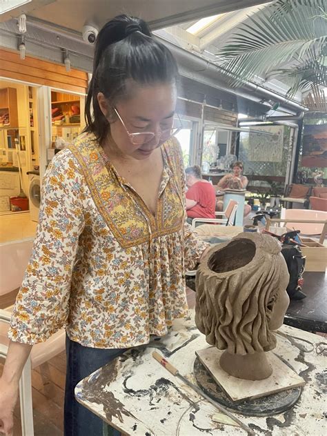 Carving Out At The Sculpture Classes Georgettes Art