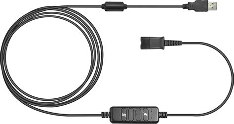 Headset Usb Qd Adapter Cable Compatible With Any