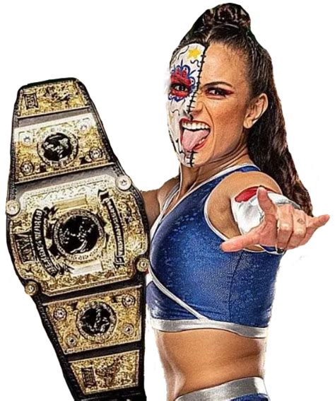 Thunder Rosa Aew Womens Champion By Lookog On Deviantart