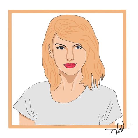 Artstation Taylor Swift Fanart Practice