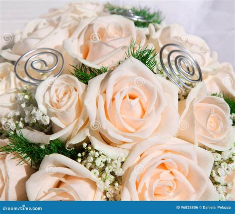 Detalhe De Ramalhete Das Rosas Foto De Stock Imagem De Casamento