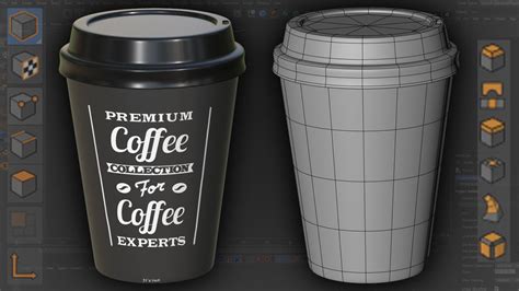 Beginner 3D Modeling 2 Paper Coffee Cup Basic Subdivision Surface