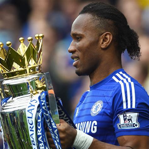 Didier Drogba Receives Fitting Sendoff as Chelsea Celebrate Premier ...