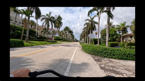 Pov Bike Ride Along A1a Ocean Blvd In Boca Raton Fl Youtube