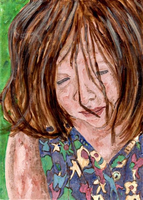 Zamira Painting By Lizzie Joy Lukens Pixels