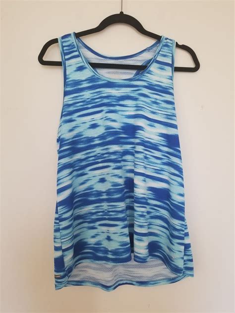 Womens Top Brand Danskin Now Tank Top Loose Fit Activewear Size Large U