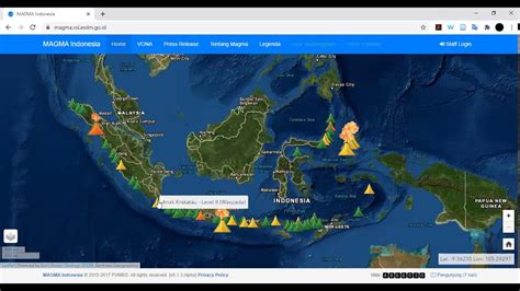 Memahami 5w1h Sebaran Spasial Gunung Api Menggunakan Aplikasi Webgis