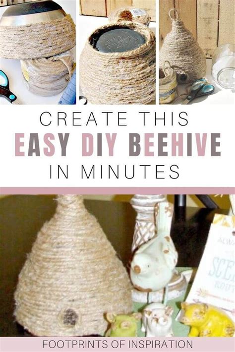 Easy DIY Beehive tutorial | Bee hives diy, Honey bee decor, Bee hive