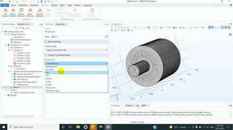 Perforated Pipe Muffler Study With Sidlab D Comsol D And Compare