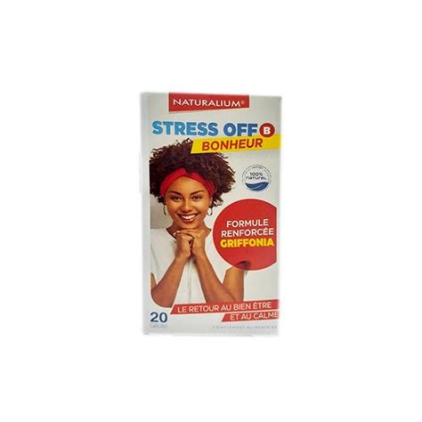 Naturalium Stress Off Relax G Lules Tunisie Para