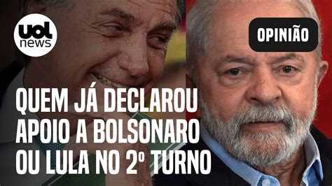 Bolsonaro Zema E Rodrigo Lula Ciro Quem Apoia Quem No Segundo