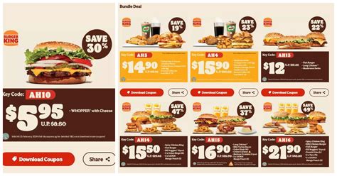 Burger King Coupons, Deals, Sales, Promotions and News 2024