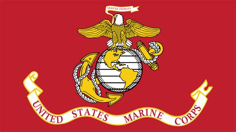 The United States Marine Corps Usmc History Flag Mott