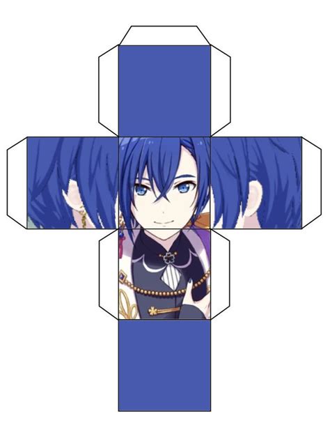 Kaito Cube Pjsk Vocaloid Lim Kaito Paper Crafts Fun Crafts