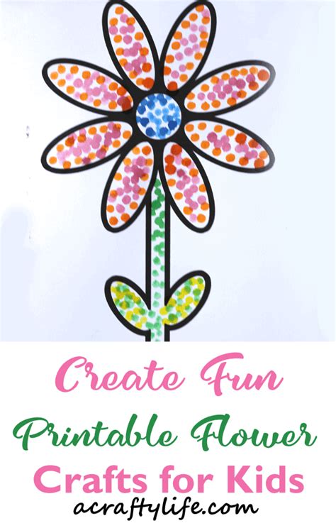 Flower Dot Art Printables