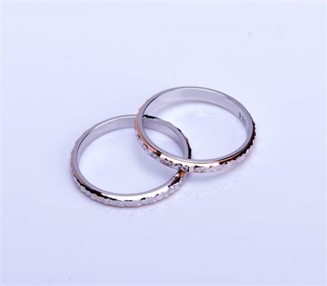 Silver Wedding Bands - Plain Silver Ring