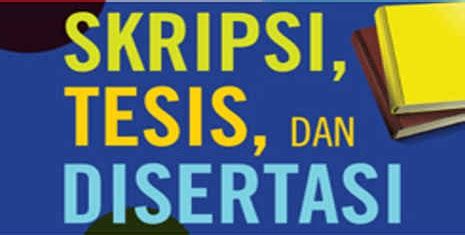 Perbedaan Skripsi Tesis Dan Disertasi Todis Blog