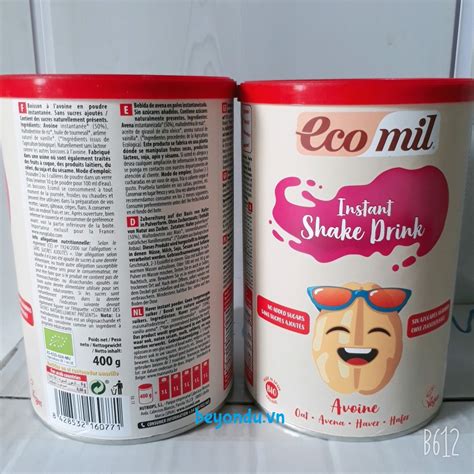 Sữa Bột Yến Mạch Hữu Cơ Ecomil 400g Beyond U