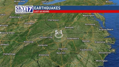 Parts Of Tennessee Feel 5 1 Magnitude Earthquake That Struck North Carolina