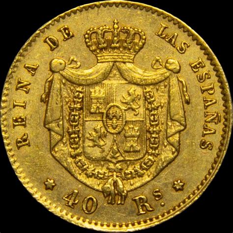 Spain Isabel II 1833 1868 4 Escudos Madrid 1864 Catawiki