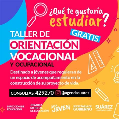 El Municipio impulsa talleres de Orientación Vocacional Ocupacional