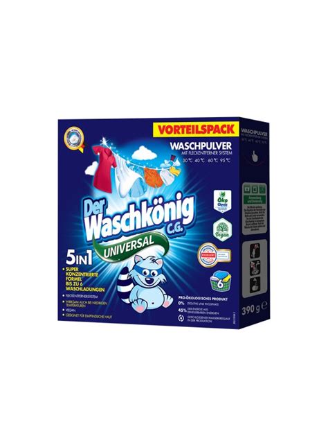 Der Waschkönig C G Universal proszek do prania 390g 6 WL