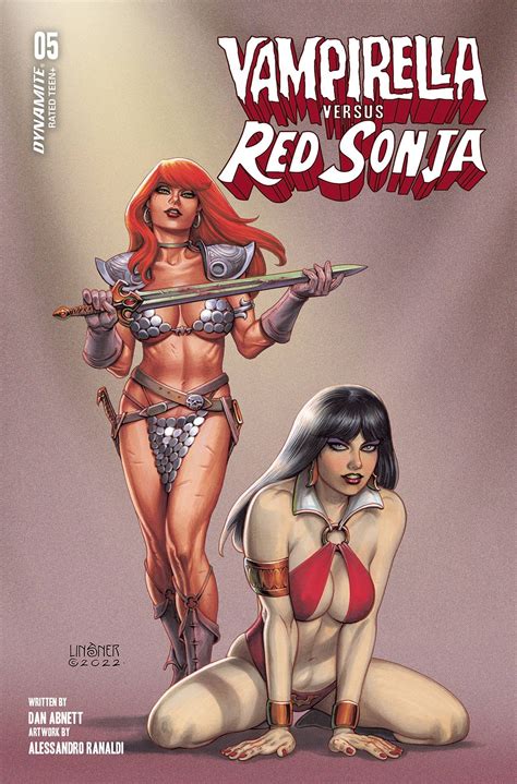 Vampirella Vs Red Sonja 5 Linsner Cover Fresh Comics