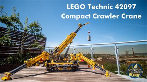 Lego Technic 42097 Compact Crawler Crane Unboxing Speed Build And