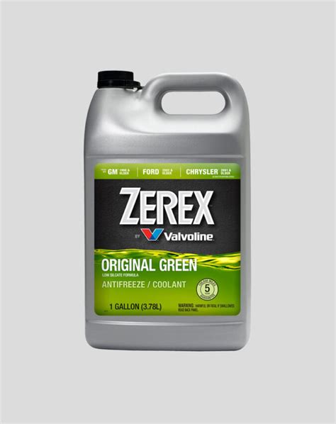 Anticongelante Valvoline Zerex Original Green Afc Tienda De