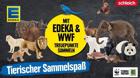 Tierischer Sammelspaß Schleich Treueaktion mit EDEKA WWF TV Spot