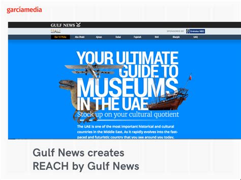 Gulf News Launches Reach By Gulf News García Media