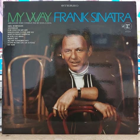 Frank Sinatra My Way Lp Plak