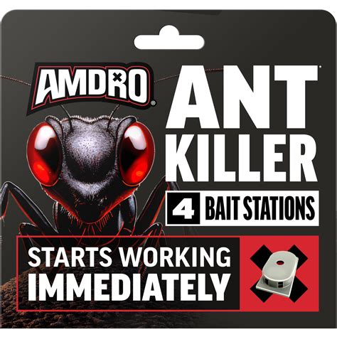 Amdro Ant Killing Bait Stations For Indoor Use 4 Pack