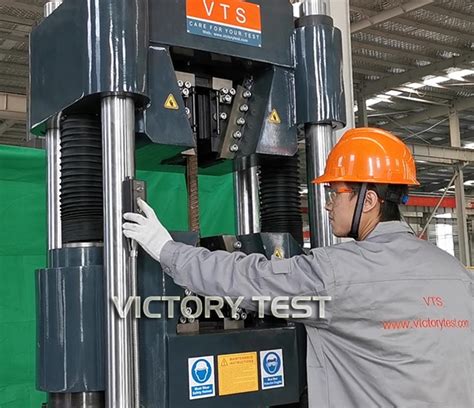 200ton Steel Rebar Universal Tensile Traction Testing Machine Vts Brand