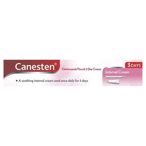 Canesten Clotrimazole Thrush Treatment 3 Day Cream