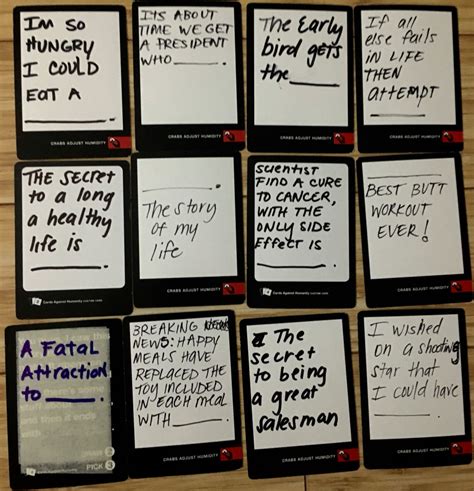 Custom Cards Against Humanity Ideas Examples And Forms