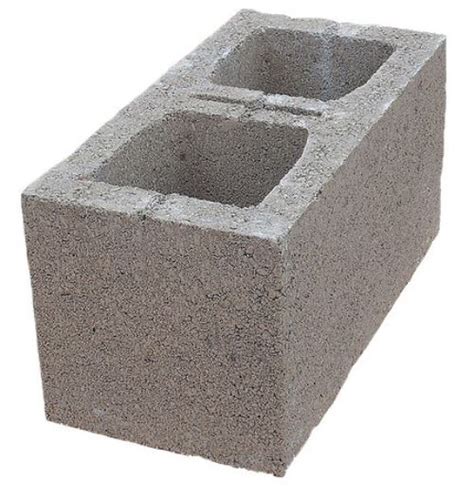 440x215x215mm 73n Dense Hollow Concrete Blocks Per M2