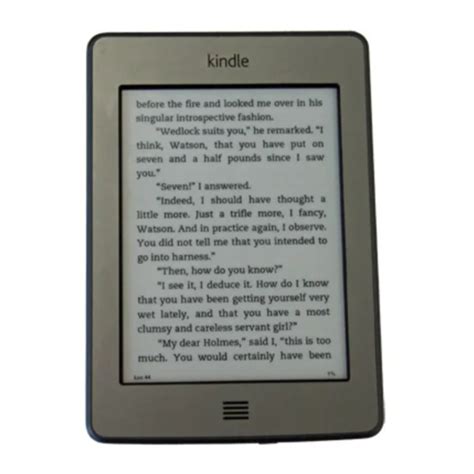 Amazon Kindle Touch User Manual Pdf Download Manualslib