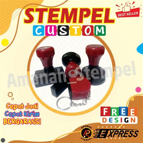 Jual Stempel Stempel Custom Stempel Lunas Stempel Toko Stempel Nama