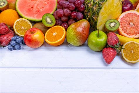 Surtido De Frutas Frescas Para Una Alimentaci N Saludable Sand A Pi A