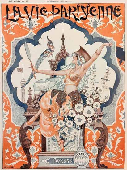 La Vie Parisienne 1917 Bagdad Sex Appeal Mad Men Art Vintage Ad Art Collection
