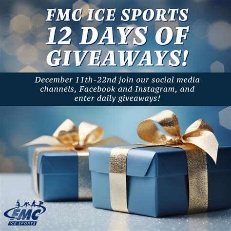 12 Days Of Giveaways Fmc Ice Sports