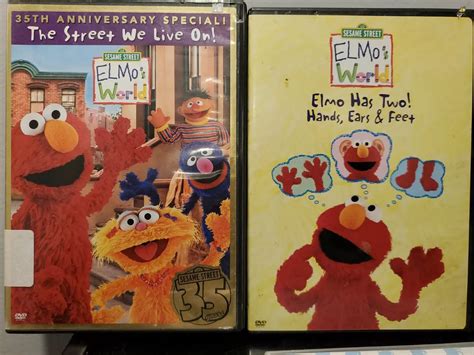 Elmos World Dvds Lots