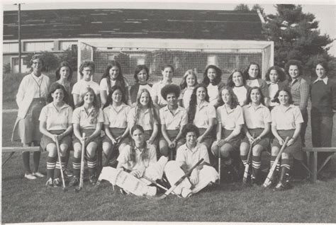 Women S Field Hockey Team 1976 Yale University Library Online Exhibitions