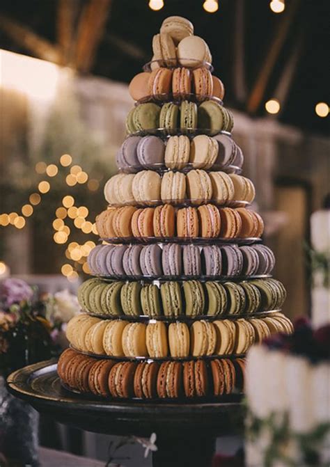 18 Sweet Macaroon Wedding Cake Ideas To Dazzle Your Guests