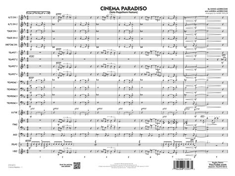 Cinema Paradiso Arr Mark Taylor Conductor Score Full Score By Ennio Morricone Sheet Music