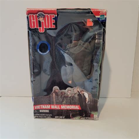 Vtg Gi Joe Vietnam War Wall Memorial Action Figure 2000 Hasbro Ebay