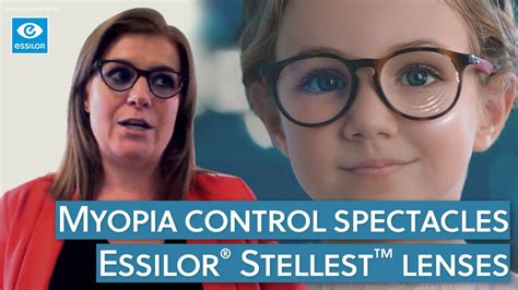 Myopia Control Spectacles Essilor Stellest Lenses Youtube