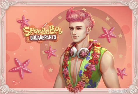Spongebob Squarepants Characters Transformed Into Hot Guys Gay Geek Guide