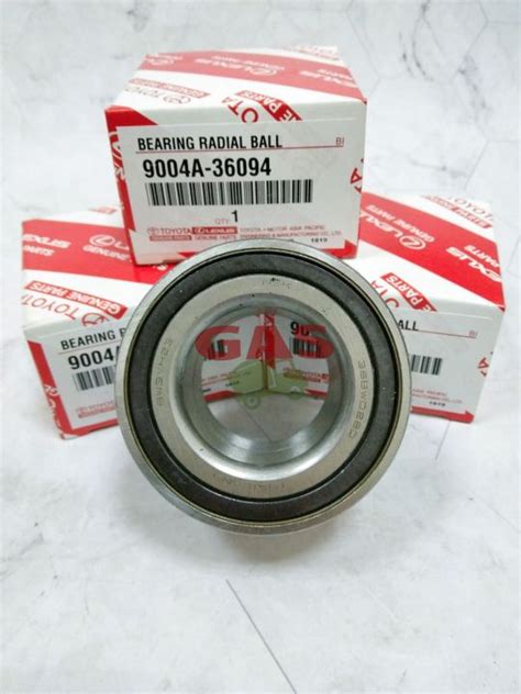 BEARING FRONT WHEEL BERING LAHAR LAKER RODA DEPAN SENSOR ABS NEW AVANZA